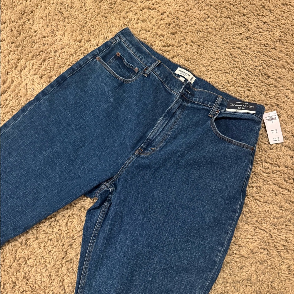 Abercrombie & Fitch Curve Love High Rise Jeans